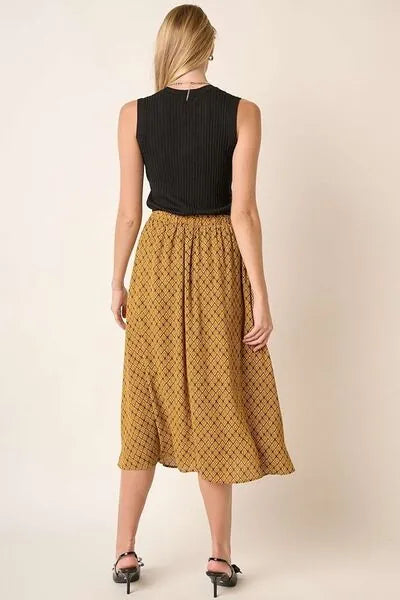 Mittoshop Printed Midi Skirt - Reed + Raven