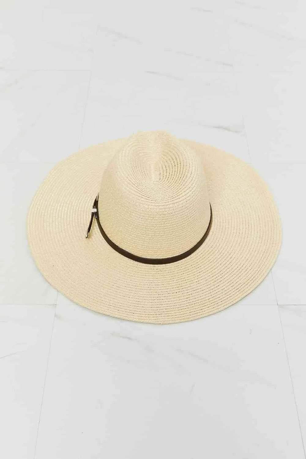 Fame Boho Summer Straw Fedora Hat - Reed + Raven