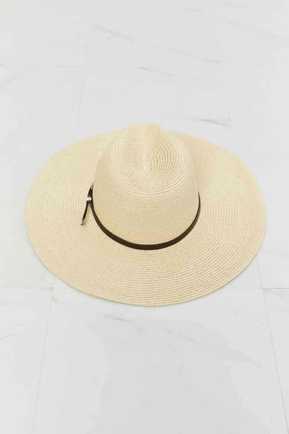 Fame Boho Summer Straw Fedora Hat - Reed + Raven