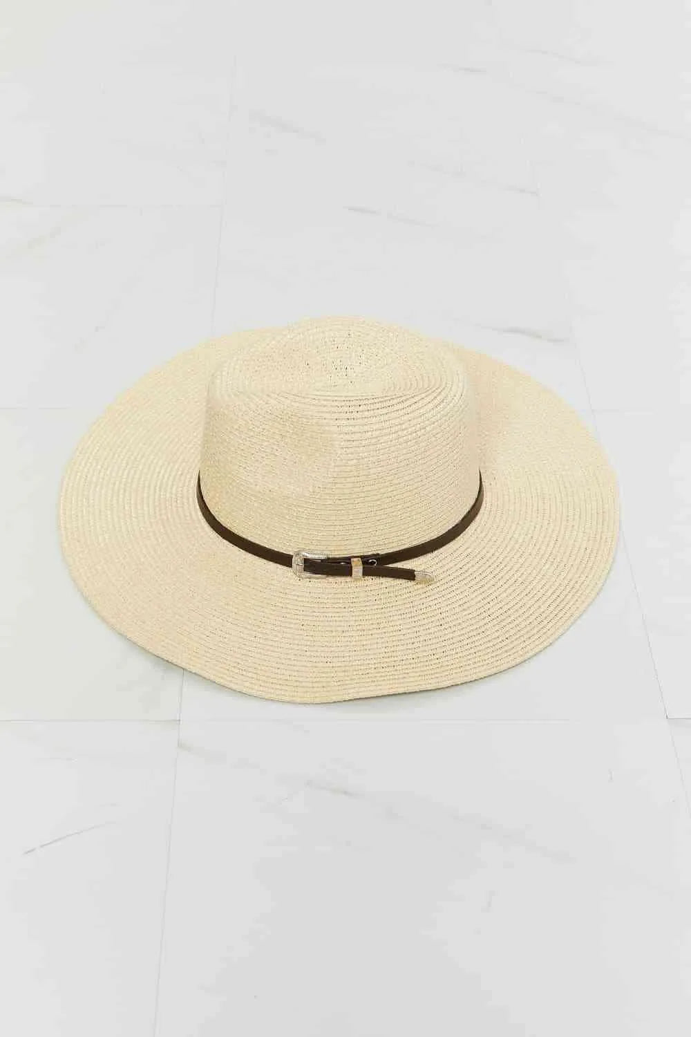 Fame Boho Summer Straw Fedora Hat - Reed + Raven