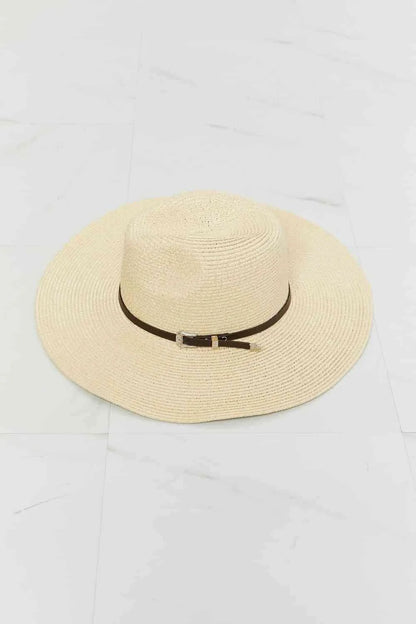 Fame Boho Summer Straw Fedora Hat - Reed + Raven
