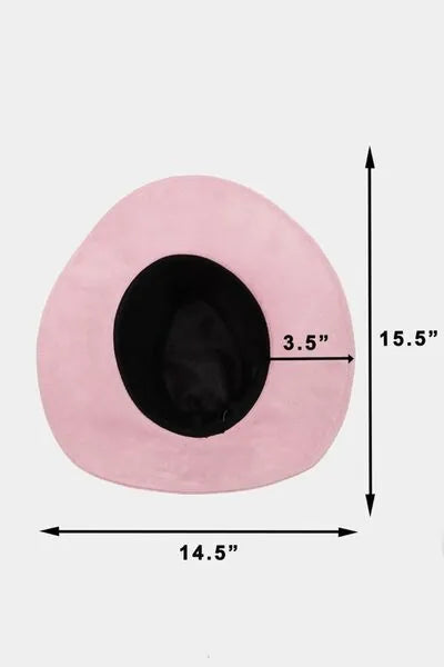 Fame Braided Faux Suede Hat - Reed + Raven