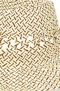 Fame Cutout Woven Straw Hat - Reed + Raven