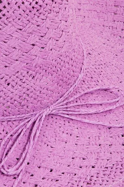 Fame Straw Braided Sun Hat - Reed + Raven