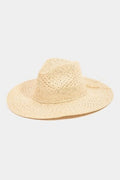Fame Straw Braided Sun Hat - Reed + Raven