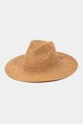 Fame Straw Braided Sun Hat - Reed + Raven