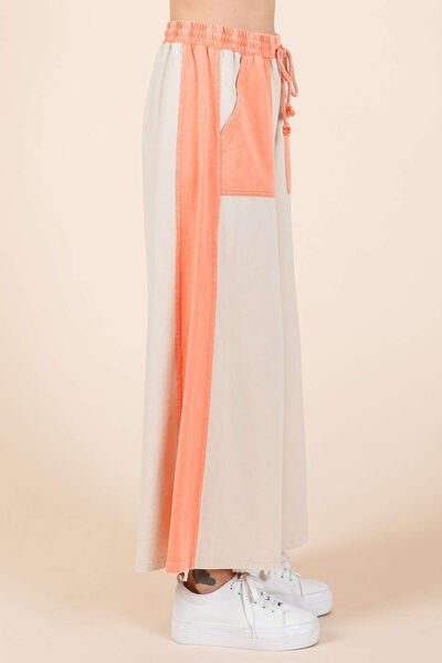 Mittoshop Color Block Wide Leg Pants - Reed + Raven