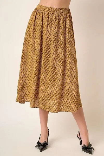 Mittoshop Printed Midi Skirt - Reed + Raven