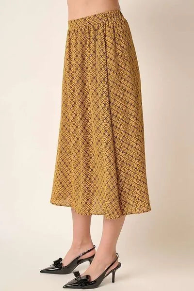 Mittoshop Printed Midi Skirt - Reed + Raven