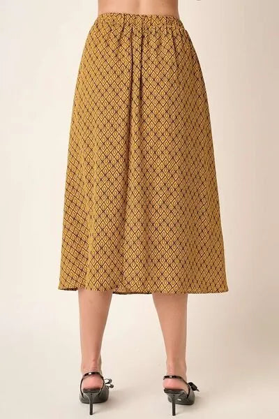 Mittoshop Printed Midi Skirt - Reed + Raven