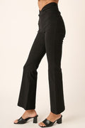 Mittoshop Surplice V Waist Flare Pants - Reed + Raven