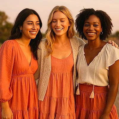 Customer styled boho summer outfit image